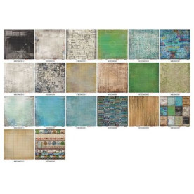 Набір паперу Райони-Квартали 30х30 см 10 аркушів від ScrapBerry's