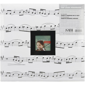 Альбом для скрапбукинга Music 30х30 см от MBI