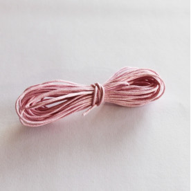 Вощений шнур рожевого кольору 5 м