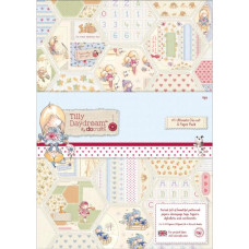 Набор бумаги и высечек Tilly Daydream 29,7x21 см, 48 листов от Docrafts