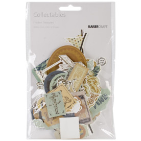 Набор высечек Hidden Treasures от Kaisercraft, 50 шт