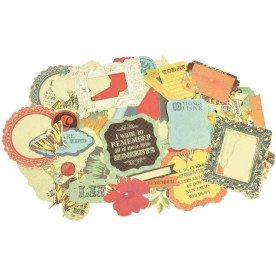 Набор высечек The Looking Glass от Kaisercraft, 50 шт