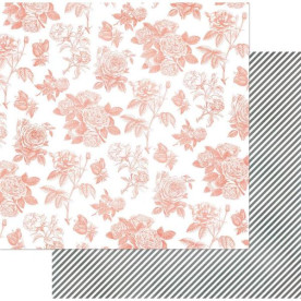 Двусторонняя бумага Toile 30х30 см от Bo-Bunny