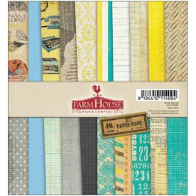 Набор бумаги 302 Collection 15х15 см 20 листов от Farm House