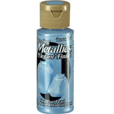Акрилова фарба Dazzling Metallics Sky Blue Pearl, 59 мл від DecoArt