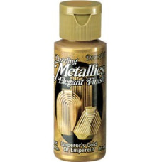 Акрилова фарба Dazzling Metallics Emperor's Gold, 59 мл від DecoArt
