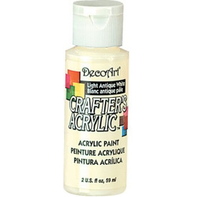 Акриловая краска Crafter's Acrylic Light Antique White, 59 мл от DecoArt
