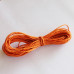 Вощеный шнур оранжевого цвета 5 м