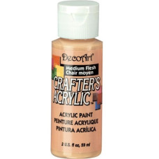 Акрилова фарба Crafter's Acrylic Medium Flesh, 59 мл від DecoArt