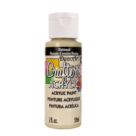 Акрилова фарба Crafter's Acrylic Oatmeal, 59 мл від DecoArt