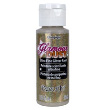 Акрилова фарба з глітером Glamour Dust Champagne, 59 мл від DecoArt