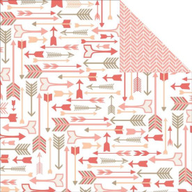 Двусторонняя бумага Shooting Arrows 30х30 см от Teresa Collins