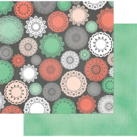 Двосторонній папір Doilies 30х30 см від Bo-Bunny