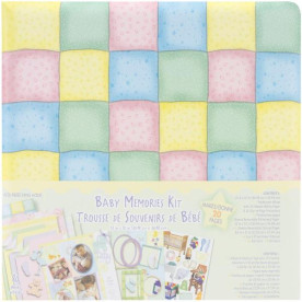 Альбом для скрапбукінгу з матеріалами Baby Memories 30х30 см від Westrim