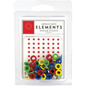 Набор люверсов Primaries 48 шт 5 мм от American Crafts