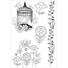 Набор акриловых штампов Summer Breeze, 15,5х10 см, Kaisercraft