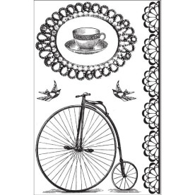 Набор акриловых штампов Miss Match, 15,5х10 см, Kaisercraft