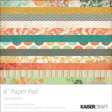 Набор бумаги Lush, 16х16 см, 40 листов от Kaisercraft