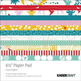 Набор бумаги Hummingbird, 16х16 см, 40 листов от Kaisercraft
