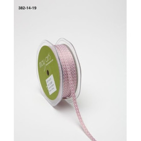 Стрічка Twill Chevron Mauve, 6 мм, 90 см від May Arts