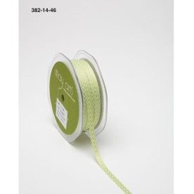 Лента Twill Chevron Celery, 6 мм, 90 см от May Arts