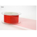 Прозрачная блестящая лента Red, 3,7 см, 90 см от компании May Arts