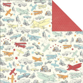 Двусторонняя бумага Accelerate 30х30 от Kaisercraft