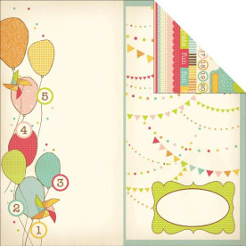 Двосторонній папір Cheers 30х30 від Kaisercraft