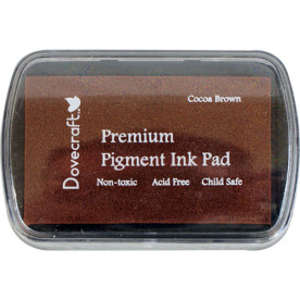 Подушечка з фарбою для Штампінг Pigment Ink Pads - Cocoa Brown від Dovecraft