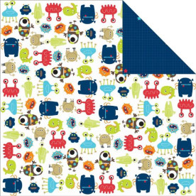 Двусторонняя бумага Orbit 30х30 см от Kaisercraft