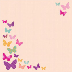 Односторонняя бумага с высечками Beauty 30х30 см от Kaisercraft