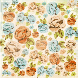 Односторонній папір з лаком Buttercup 30х30 см від Kaisercraft