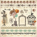 Лист з наклейками Miss Empire 30х30 см від Kaisercraft