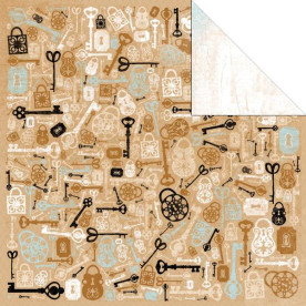 Двусторонняя бумага Clee 30х30 от Kaisercraft