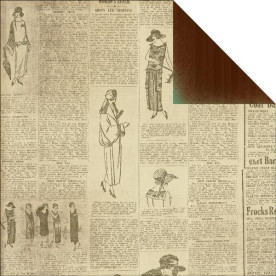 Двосторонній папір Petticoat 30х30 від Kaisercraft