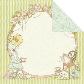 Двусторонняя бумага Summer Bonnet 30х30 от Kaisercraft