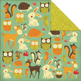 Двусторонняя бумага Oak 30х30 от Kaisercraft