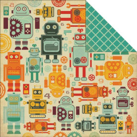 Двусторонняя бумага Gigabyte 30х30 от Kaisercraft