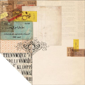 Двосторонній папір Tickets 30х30 від Kaisercraft