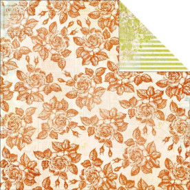 Двусторонняя бумага Straw 30х30 см от Kaisercraft