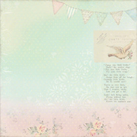 Односторонній скраппапір Essie від Melissa Frances