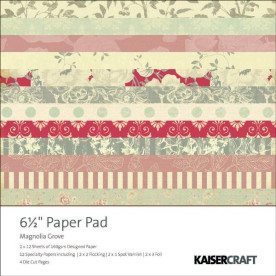 Набір паперу Magnolia Grove, 16х16 см, 40 аркушів від Kaisercraft