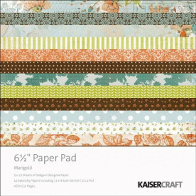 Набір паперу Marigold, 16х16 см, 40 аркушів від Kaisercraft