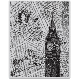 Гумовий штамп London Background 14,5х11,5 см, Hero Arts