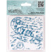 Резиновый штамп Postmark 10х10 см, Papermania