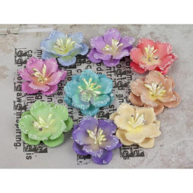 Набір квіточок Lucido, кількість 9 шт, розмір 3,8 см від компанії Prima