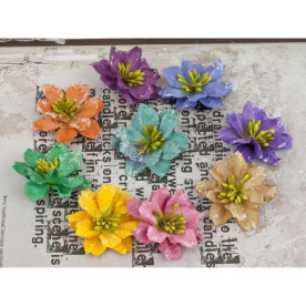 Набор цветочков Lucido, в количестве 9 шт, 3,8 см от компании Prima