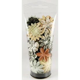 Набор цветочков Printery, 65 шт, 3 - 5 см от компании Prima