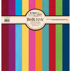 Набір паперу Bold & Bright 30х30 см 10 аркушів від Bo-Bunny