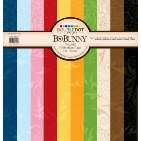 Набір паперу Flourish 30х30 см 10 аркушів від Bo-Bunny
